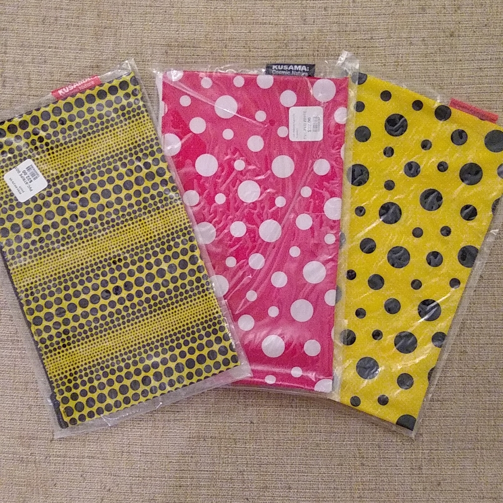 One Yayoi Kusama Zip Pouch --